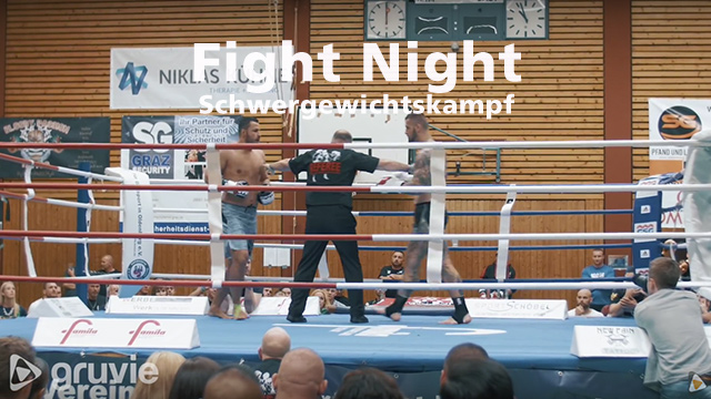 Kickboxen Schwergewicht bei der Fighnight