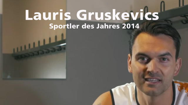 LAURIS GRUSKEVICS Basketball Forward BTB ROYALS Oldenburg Sportler des Jahres 2016