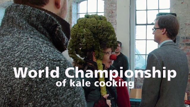 World championship of kale cooking in Oldenburg